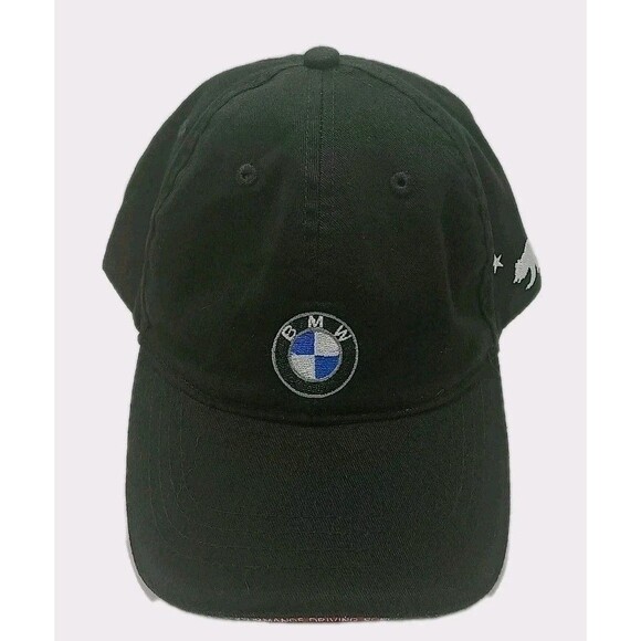 BMW Performance Driving School California Logo Adjustable Black Dad Hat